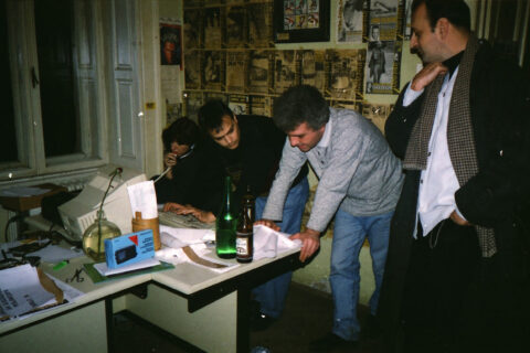 Dragan Gojić — fotografija sa protesta 96/97