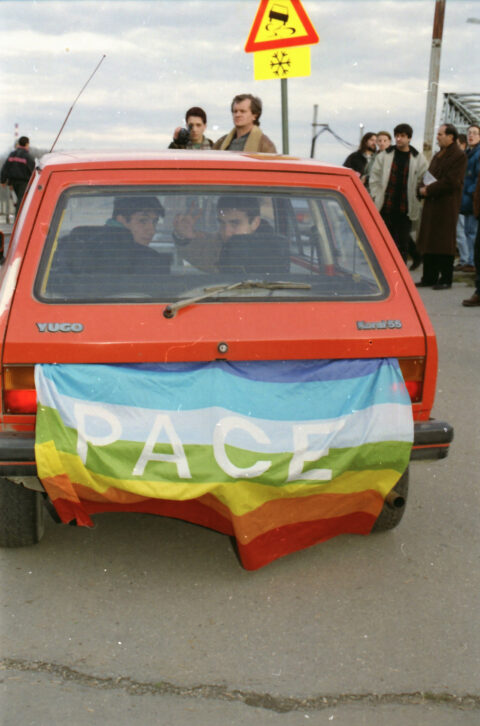 Dragan Gojić — fotografija sa protesta 96/97
