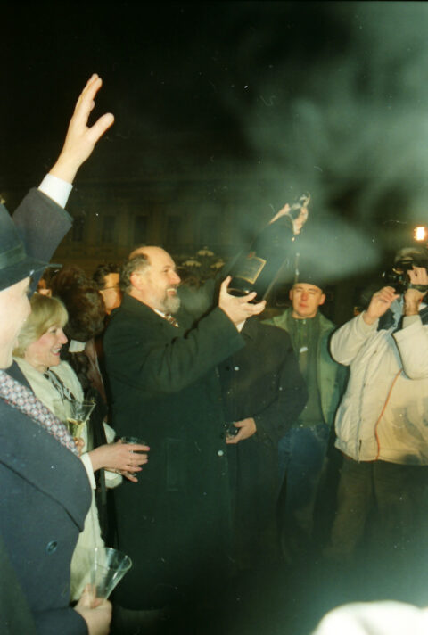 Dragan Gojić — fotografija sa protesta 96/97