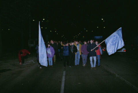 Dragan Gojić — fotografija sa protesta 96/97