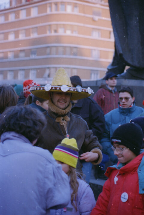 Dragan Gojić — fotografija sa protesta 96/97