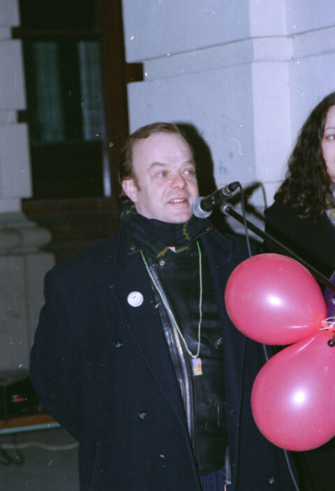 Dragan Gojić — fotografija sa protesta 96/97