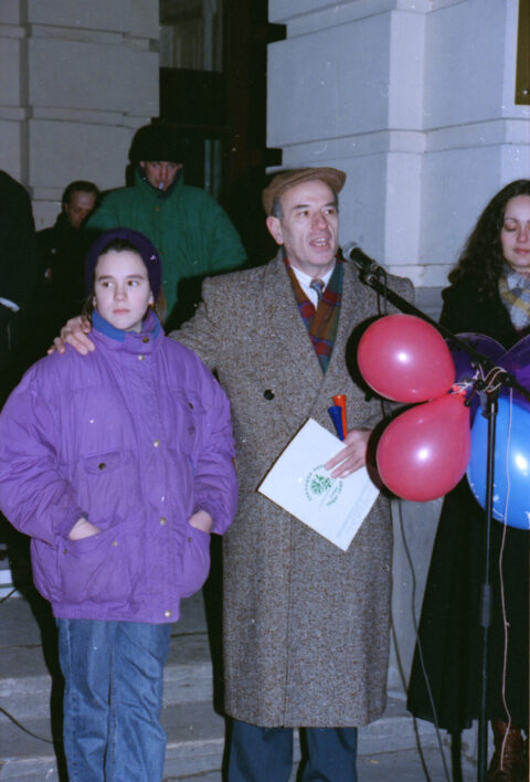 Dragan Gojić — fotografija sa protesta 96/97