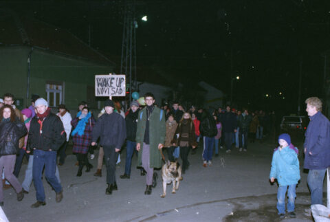 Dragan Gojić — fotografija sa protesta 96/97