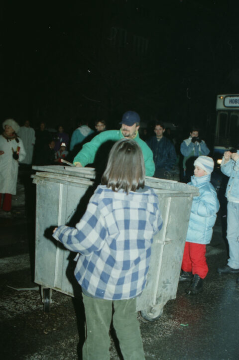 Dragan Gojić — fotografija sa protesta 96/97
