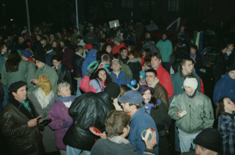 Dragan Gojić — fotografija sa protesta 96/97
