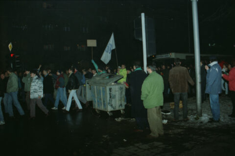 Dragan Gojić — fotografija sa protesta 96/97