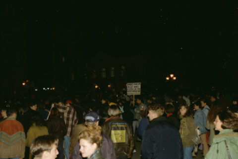 Dragan Gojić — fotografija sa protesta 96/97