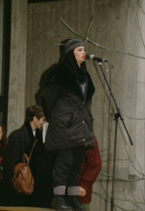 Dragan Gojić — fotografija sa protesta 96/97