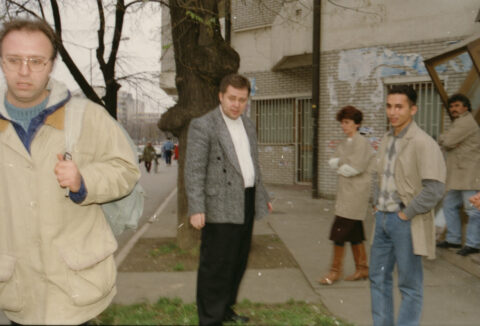 Dragan Gojić — fotografija sa protesta 96/97