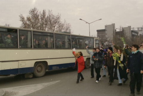 Dragan Gojić — fotografija sa protesta 96/97