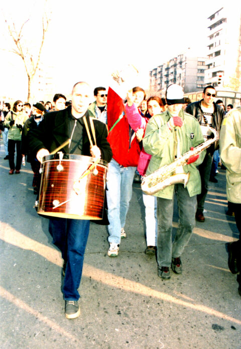 Dragan Gojić — fotografija sa protesta 96/97