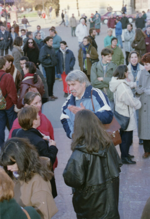 Dragan Gojić — fotografija sa protesta 96/97