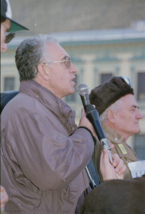Dragan Gojić — fotografija sa protesta 96/97