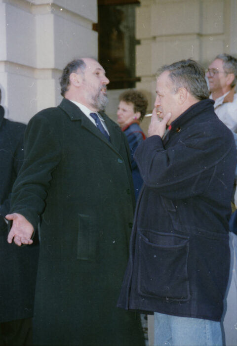 Dragan Gojić — fotografija sa protesta 96/97