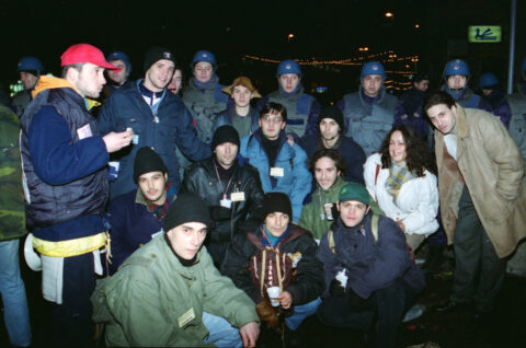 Dragan Gojić — fotografija sa protesta 96/97