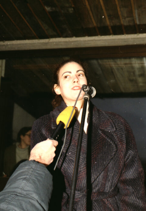 Dragan Gojić — fotografija sa protesta 96/97