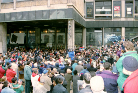 Dragan Gojić — fotografija sa protesta 96/97