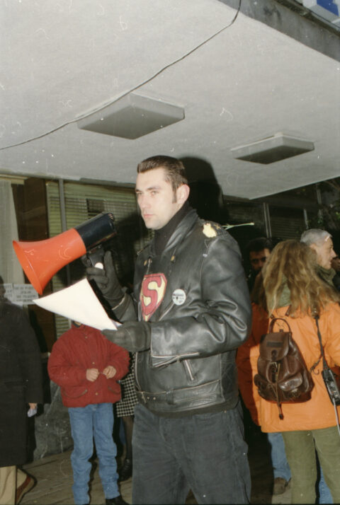 Dragan Gojić — fotografija sa protesta 96/97
