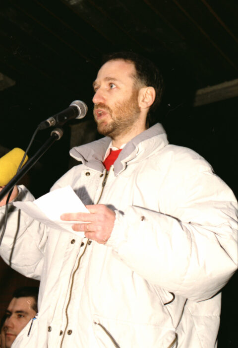 Dragan Gojić — fotografija sa protesta 96/97