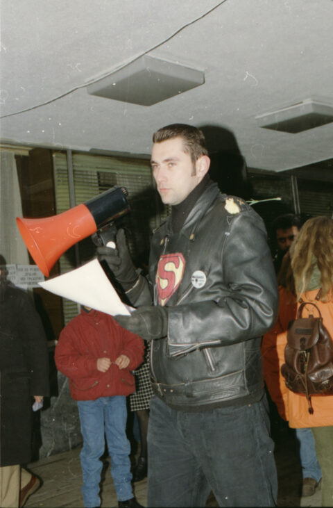 Dragan Gojić — fotografija sa protesta 96/97