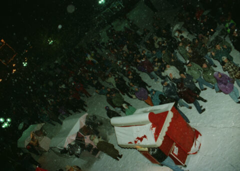 Dragan Gojić — fotografija sa protesta 96/97