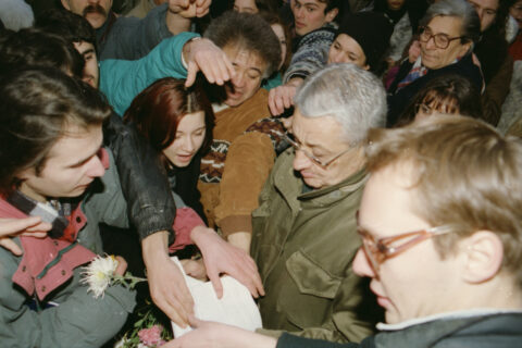 Dragan Gojić — fotografija sa protesta 96/97
