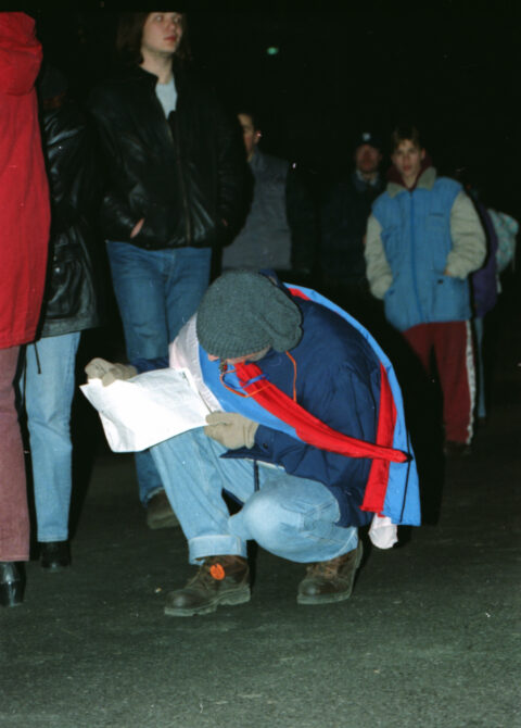 Dragan Gojić — fotografija sa protesta 96/97