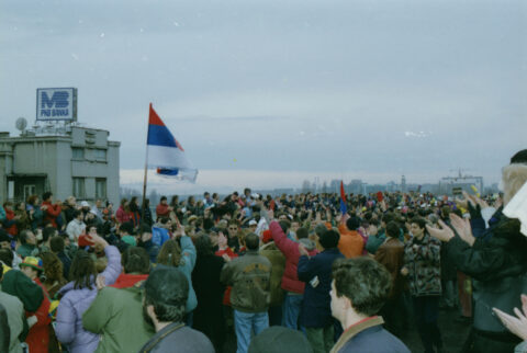 Dragan Gojić — fotografija sa protesta 96/97