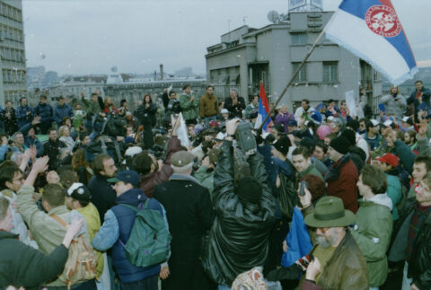 Dragan Gojić — fotografija sa protesta 96/97