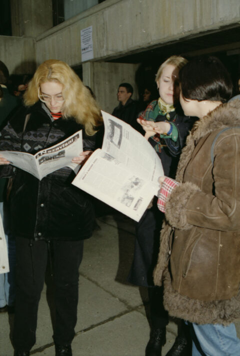 Dragan Gojić — fotografija sa protesta 96/97