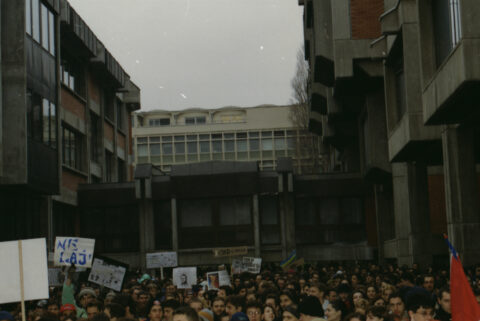 Dragan Gojić — fotografija sa protesta 96/97