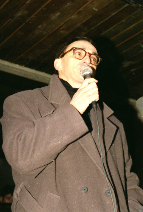 Dragan Gojić — fotografija sa protesta 96/97