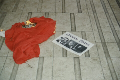 Dragan Gojić — fotografija sa protesta 96/97