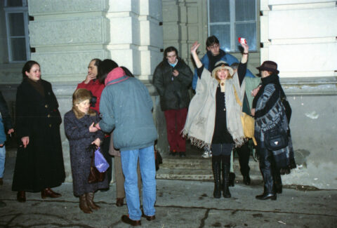 Dragan Gojić — fotografija sa protesta 96/97