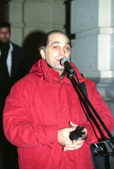 Dragan Gojić — fotografija sa protesta 96/97