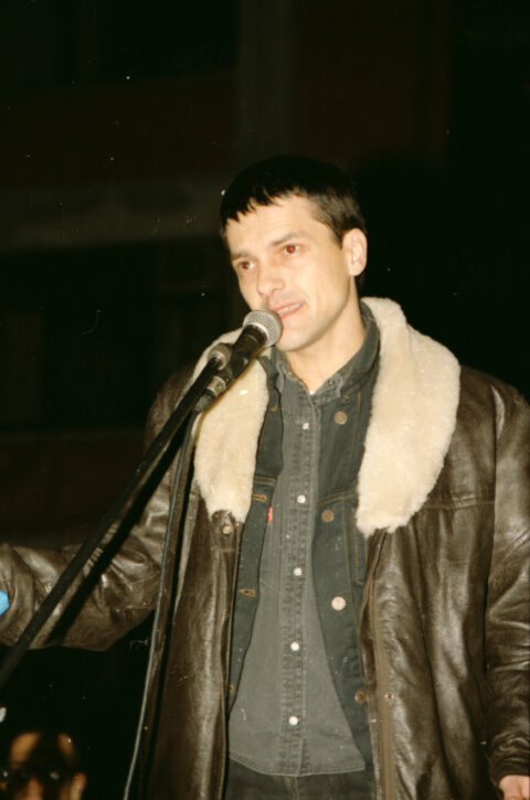 Dragan Gojić — fotografija sa protesta 96/97