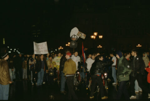 Dragan Gojić — fotografija sa protesta 96/97