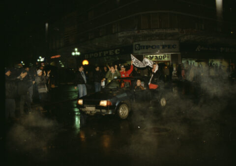Dragan Gojić — fotografija sa protesta 96/97