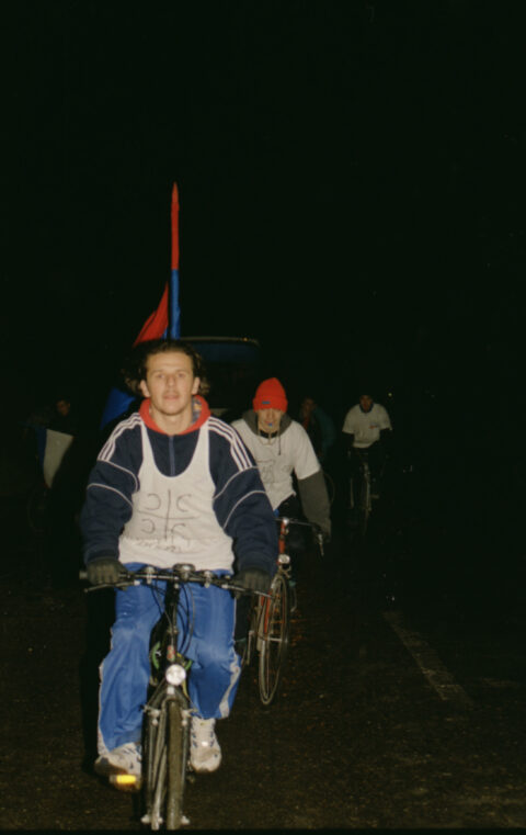 Dragan Gojić — fotografija sa protesta 96/97