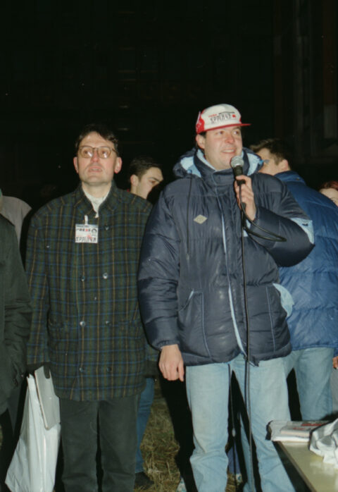 Dragan Gojić — fotografija sa protesta 96/97