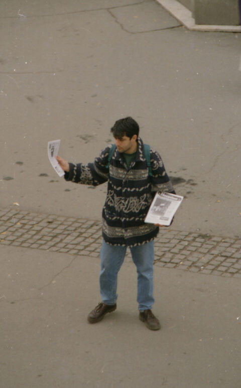 Dragan Gojić — fotografija sa protesta 96/97