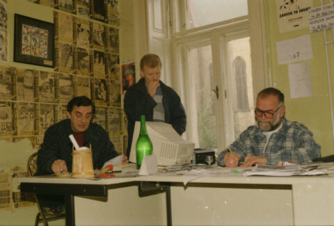 Dragan Gojić — fotografija sa protesta 96/97