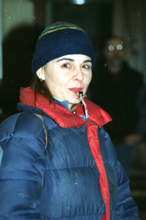 Dragan Gojić — fotografija sa protesta 96/97