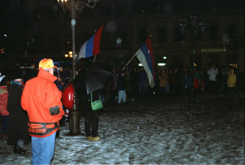 Dragan Gojić — fotografija sa protesta 96/97