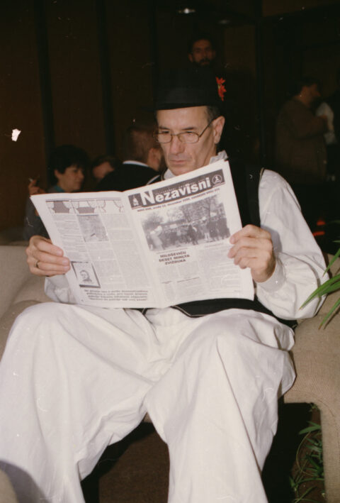 Dragan Gojić — fotografija sa protesta 96/97