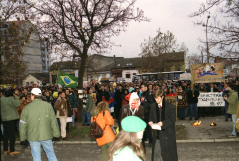 Dragan Gojić — fotografija sa protesta 96/97