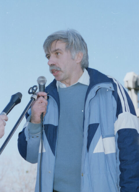 Dragan Gojić — fotografija sa protesta 96/97