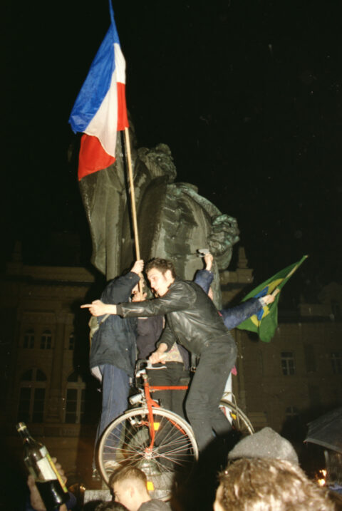 Dragan Gojić — fotografija sa protesta 96/97