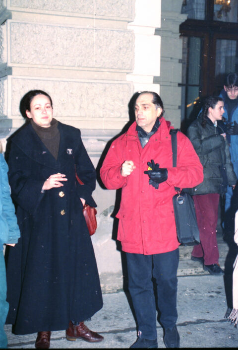 Dragan Gojić — fotografija sa protesta 96/97